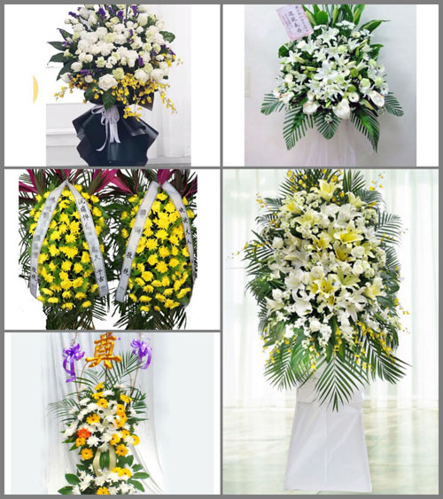 湖南永州道县白芒铺镇白芒铺村白事花篮预定